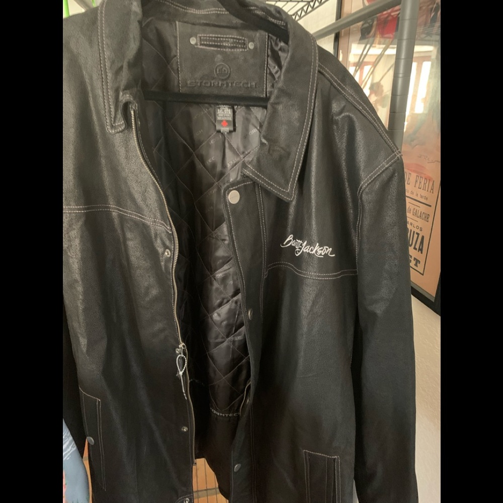 Barrett Jackson leather jacket